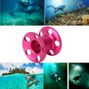 Aluminum Alloy Diving Finger Spool Reel Guideline for Freediving Snorkeling