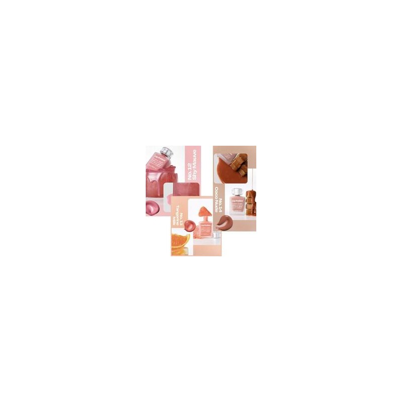 ALTERNATIVESTEREO Lip Potion Aqua Glow 9ml, Color:No.6 Grape Sherbet