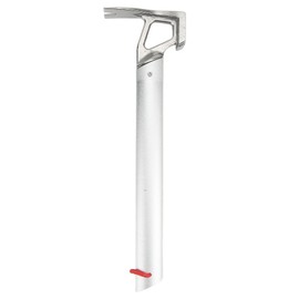 Multifunctional Outdoor Camping Tent Peg Hammer Impact Resistance Stakes Nail Puller HammerSilver