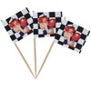 tib 10388 American Diner Flag Picker Set of 50 per Box, Multi-Colour, One Size