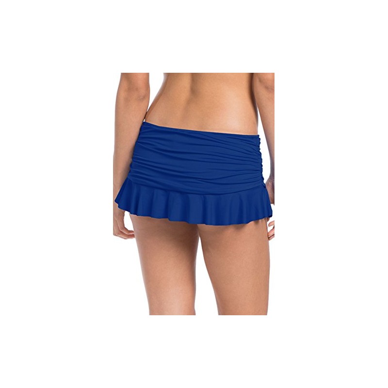 La Blanca Traje de baño Hipster con Falda y Volantes