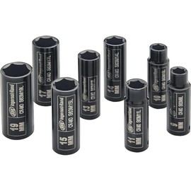 Ingersoll Rand SK3M8LN 3/8" Drive Metric Deep Impact Socket set (8 Piece)