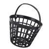 Black Golf Ball Basket Nylon Plastic Golfball Container Golf Ball