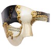 Vintage Design Half Face Men's Phantom Of The Opera Venetian