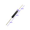 Gebildet 10pcs Plastic Reed Switches + 10pcs Glass Reed Switch),
