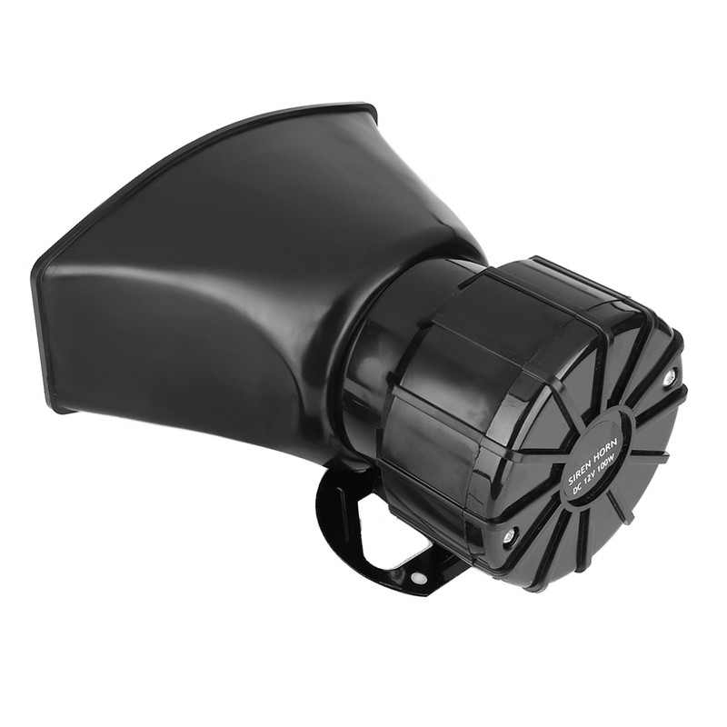 115-130db Super Loud Car 5 Tone Warning Alarm Siren Horn