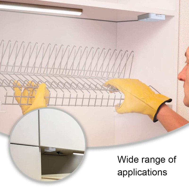 2 Set Normally Closed Door Switch Push to Break Cupboard