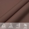 vidaXL Sunshade Sail - 3x3x3m Triangular Canopy - Brown UV/Waterproof