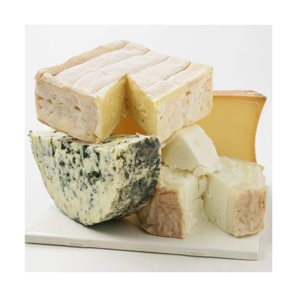 igourmet French Cheeses for the Connoisseur Assortment - Includes The Strong Pont L'Eveque French Cheese, Nutty Comte Reserve, Savory Buche De Chevre and Gourmet Creamy Fourme d'Ambert From France And A cheese Gift Bag