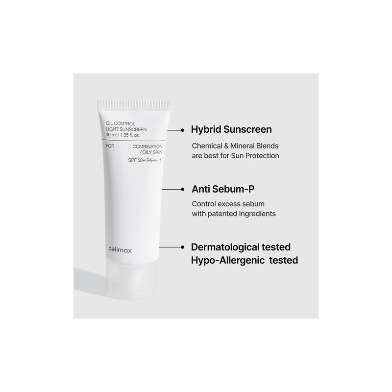 celimax [celimax]*renewal* Oil Control Light Sunscreen 40ml