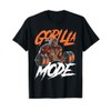 Gorilla Fashion Training Gym Workout Fitness Muscles Gift T-Shirt
