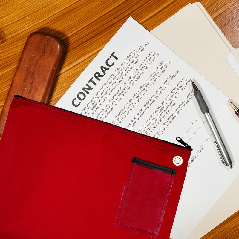 Cardinal bag supplies Interoffice Transit Mailbag, 14x11 (Red)