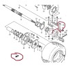 SUZUKI LT500R QUADRACER 500 QUADZILLA 12MM FRONT LONG AXLE CARRIER