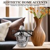 VIPbuy Skull Glasses Holder Stand with Storage Tray, Novelty Eye