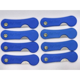 Knife 8 Slim Folding Razor Knife Blue for SERE Survival Tool Kit Utility Blade FeiTong