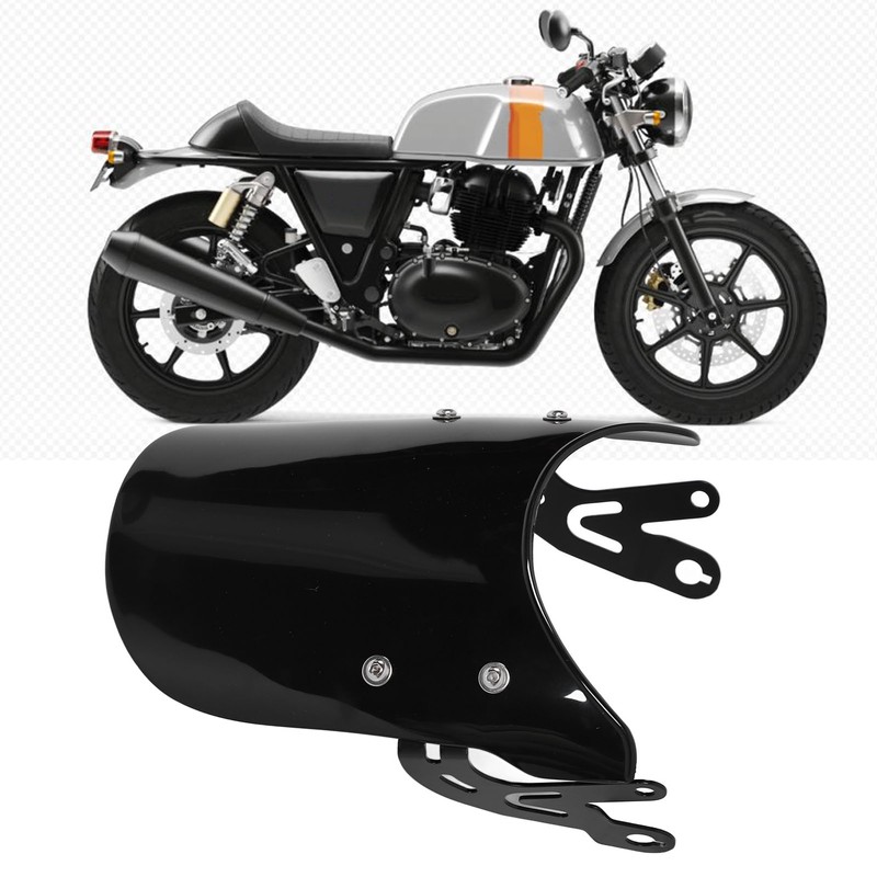 Motorcycle Windshield Windscreen Noise Reduction Protective Wind Deflector for Interceptor
