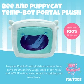 Youtooz Bee and Puppycat Tempbot Portal Plush