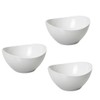 omada Design Set of 3 Plastic Bowls, Two-Tone, 40 cl,