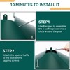 Qualirey 2 Pack 21.5 Inch Metal Squirrel Proof Baffle for