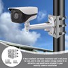 4 Pieces Mast Mount, Universal Vertical Pole Mount with 3