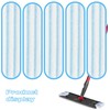 5-Pack Replacement Mop Pads for O-Cedar H2prO/ Vileda H2prO Flat