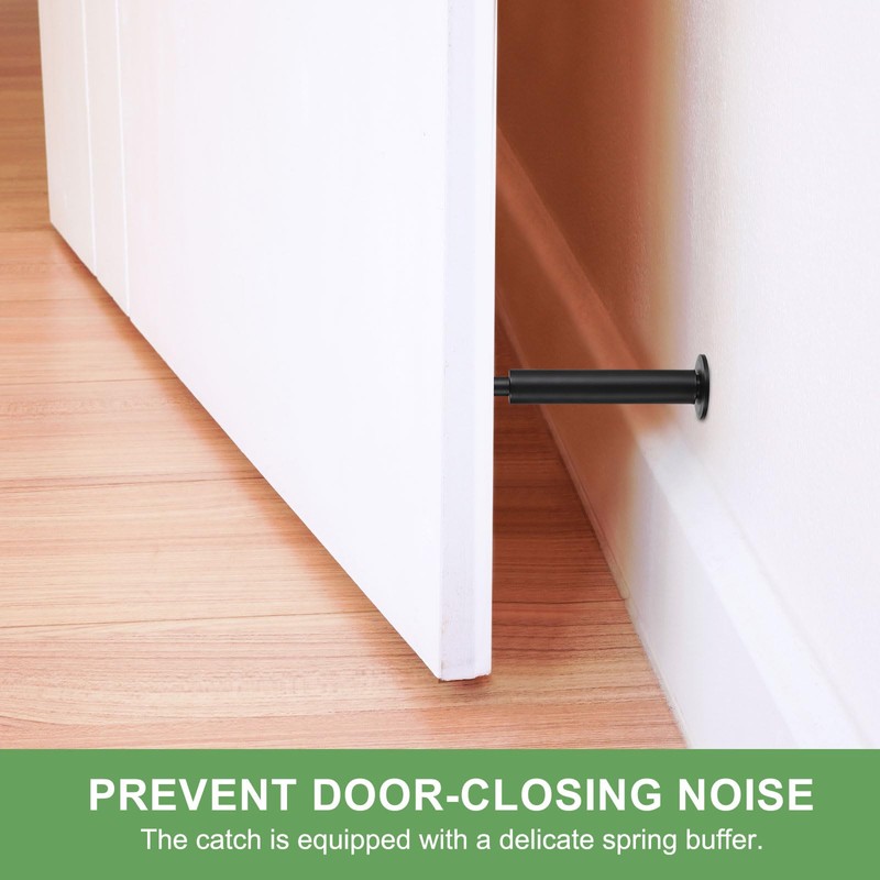 sourcing map Door Stopper, 4Pcs Door Stoppers Bumper Wall Protector