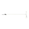 Camping Lamp Pole Retractable Double Light Hooks Retro Style Metal