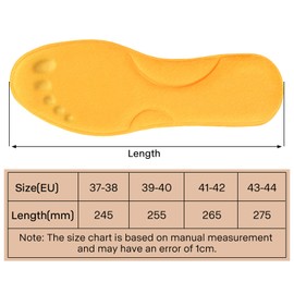 Warm Insoles, 1 Pair of Self-Heating Insoles, Unisex Thermal Insoles, Yellow Sole Warmer, Heat Soles, Comfort Insoles, Shoe Insoles, Winter Shoe Insoles for Hiking, Skiing, Mountaineering
