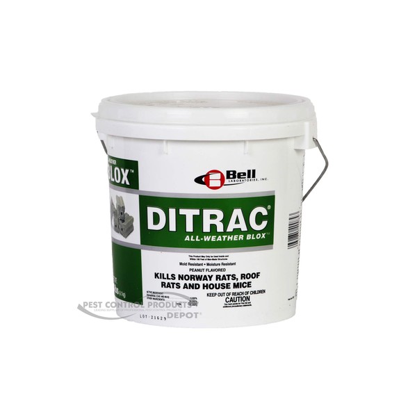 Ditrac All-Weather Blox Bell Labs Rat Poison/Bait