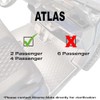 Xtreme Mats Rubber Atlas Compatible Diamond Design Full Coverage Floor