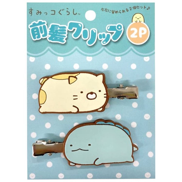 AI PLANNING Sumikko Gurashi [Hair Access] Bangs Clip, Set of