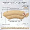 20Pares Almohadillas de Talón para Zapatos,Talón Autoadhesivas(beige+Negro)