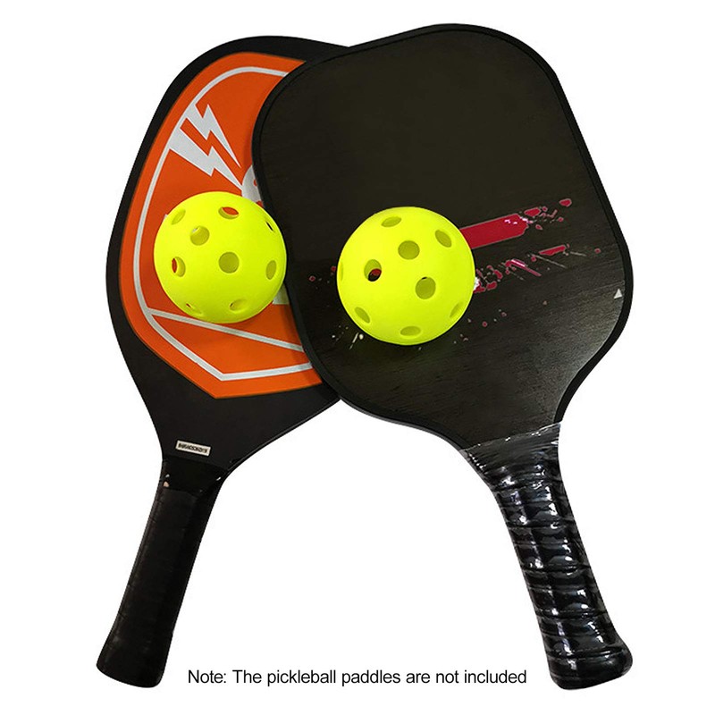 Lixada Pickleball Balls with 26 Small Precisely Drilled Holes for