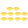 10Pcs Male Plug Connector XT60E1-M Mountable Brass Gold Plated Heat