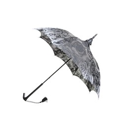 Vista International Pagoda Umbrella/Rose Jacquard