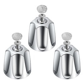 RAWILL Shower Knob Replacement for Price/Pfister Verve Tub Shower- Faucet Handles with 3 Piece Hot/Cold/Diverter Handles Polished Chrome