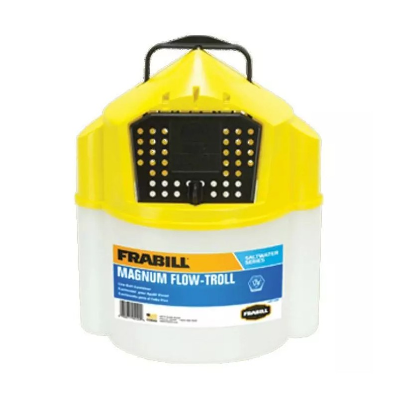 Frabill Flow Troll Live Bait Bucket - 6 Qt