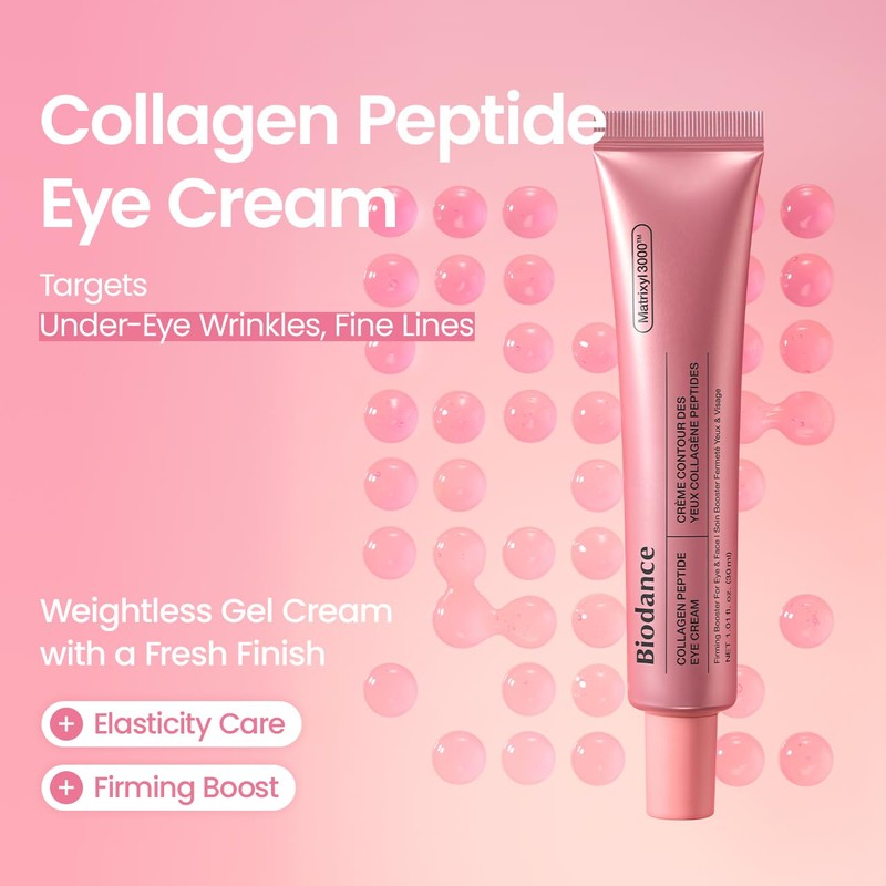 BIODANCE Collagen Peptides Under Eye Cream for Anti-Aging, 1.01 fl.oz