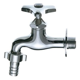 SANEI [Coupling Horizontal Faucet] Nominal 20 Hose Connection Diameter 0.8 inch (21 mm) Y30V-20