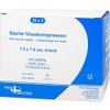 Non-Woven Compresses 7.5 x 7.5 cm Sterile 4-Ply Pack of