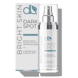 db Bright Skin Dark Spot Corrector For Face & Body – 30ml | Reduce Discolouration From Acne, Spots, Ingrown Hairs & Sun Damage | For Both Men & Women