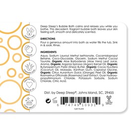 Deep Steep Bubble Bath Honey Blossom, 17 Ounce (Pack of 2)