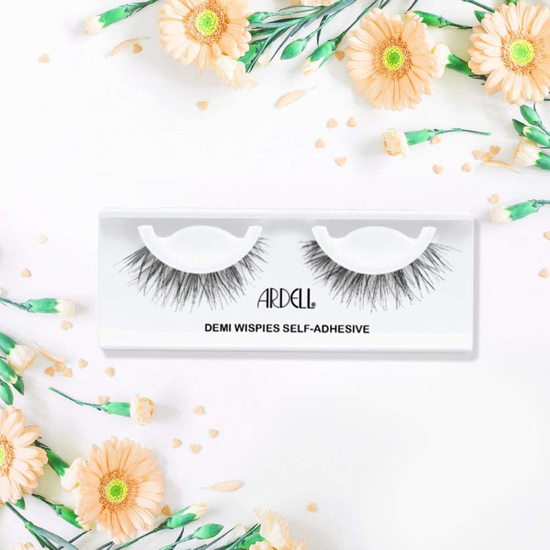 Ardell Self Adhesive False Eyelashes Demi Wispies - Reusable, Lightweight,