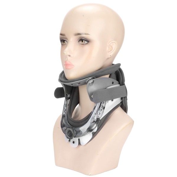 Neck Support Brace, Height Adjustable Cervical Traction Device for Household - Multi Directional Traction Design