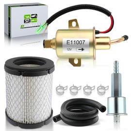 partszen 149-2311 Fuel Pump with 149-2457 Fuel Filter Tune Up Kit for Onan Cummins Generator 4000 4KW Microlite MicroQuiet Generators Parts with 1403280 Air Filter