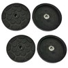 J.A.B. Becker/ATH/Hofmann/Hermann Round Rubber Pads 120-1 Hole Kit 4-Piece