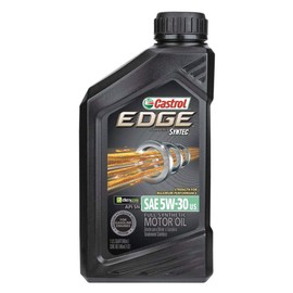 Castrol Edge 5W-30 Advanced Full Synthetic Motor Oil, 1 Quart, Pack of 6