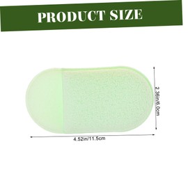 Healvian 5Pcs Portable Face Cleansing Sponges Soft Exfoliating Makeup Removal Pads Facial Sponges for Washing Makeup Application Grey