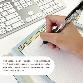 Breathe In Breathe Out Notepad - 5.5 x 8.5 in:_B-Grade