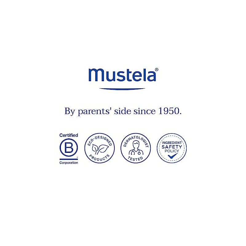 Mustela Shampoo en crema Desenredante y Nutritivo, 200ml